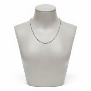 Sterling Silver Ball Chain Necklace, 24 Inches C654